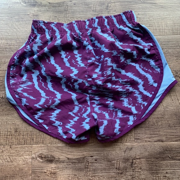 Nike running shorts liner blue purple zebra xs - Picture 2 of 4